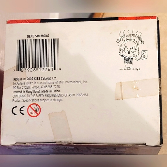 *Rare*KISS Gene Simons McFarlane Collectible statuette Bust 2002 Edition - Picture 6 of 6